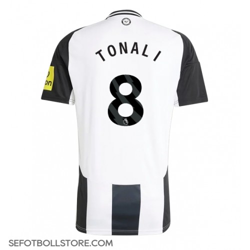 Newcastle United Sandro Tonali #8 Replika Hemmatröja 2024-25 Kortärmad